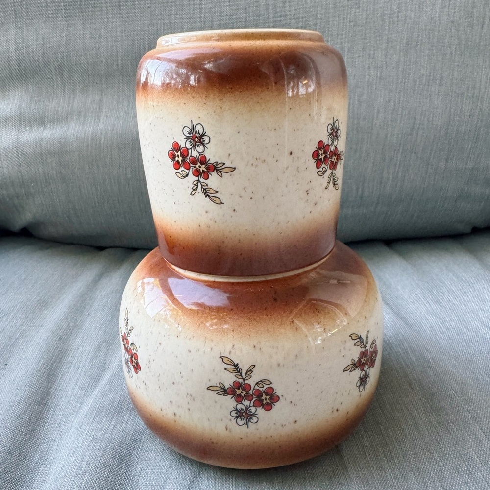 ✨Vintage Floral Sake Decanter